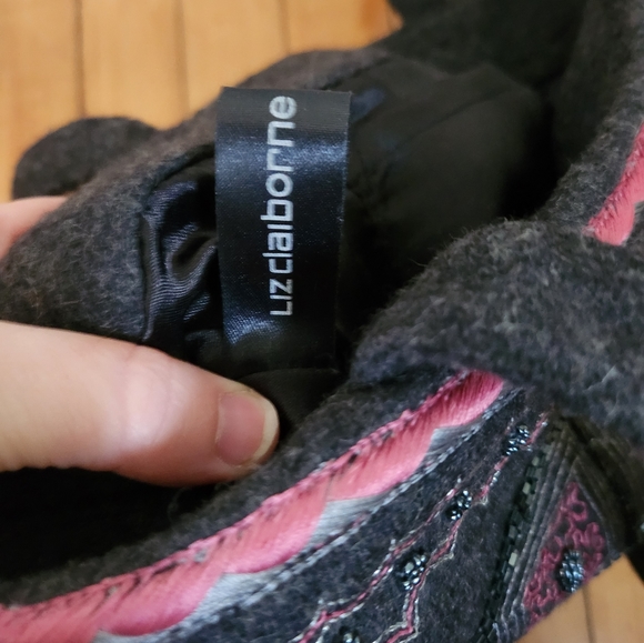 Beaded wool tote - Picture 5 of 5